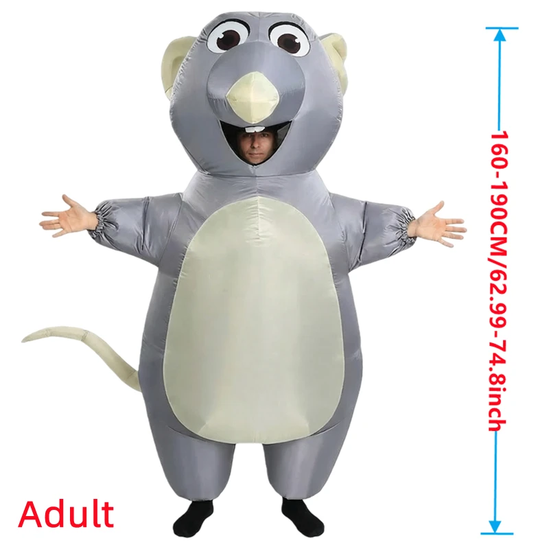 Adult Kids Inflatable Gray Mou - Party Games For Adults And Kids 评论和价格
