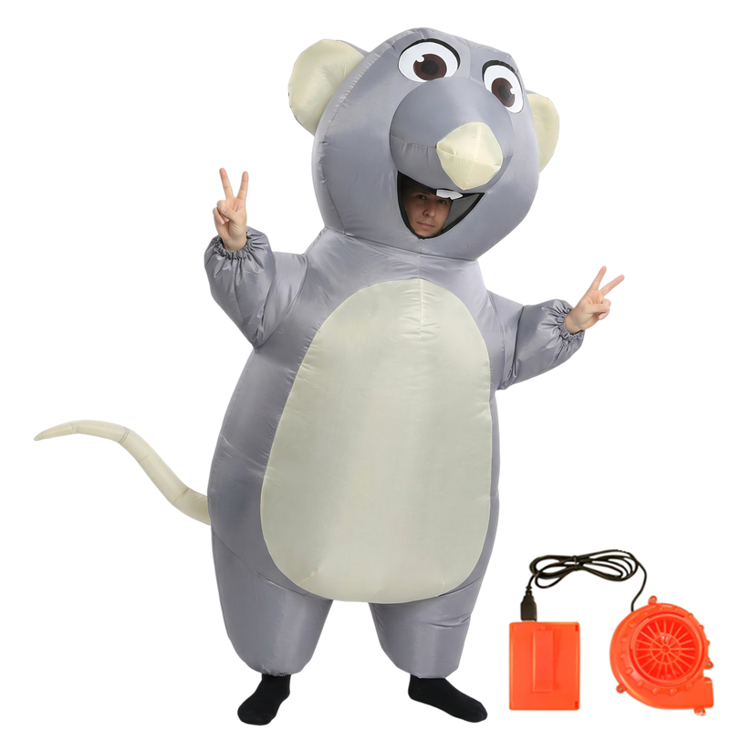 Adult Kids Inflatable Gray Mou - Party Games For Adults And Kids 评论和价格