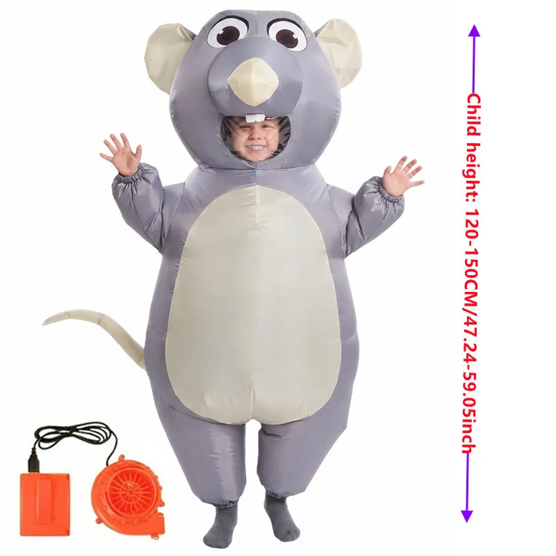 Adult Kids Inflatable Gray Mou - Party Games For Adults And Kids 评论和价格