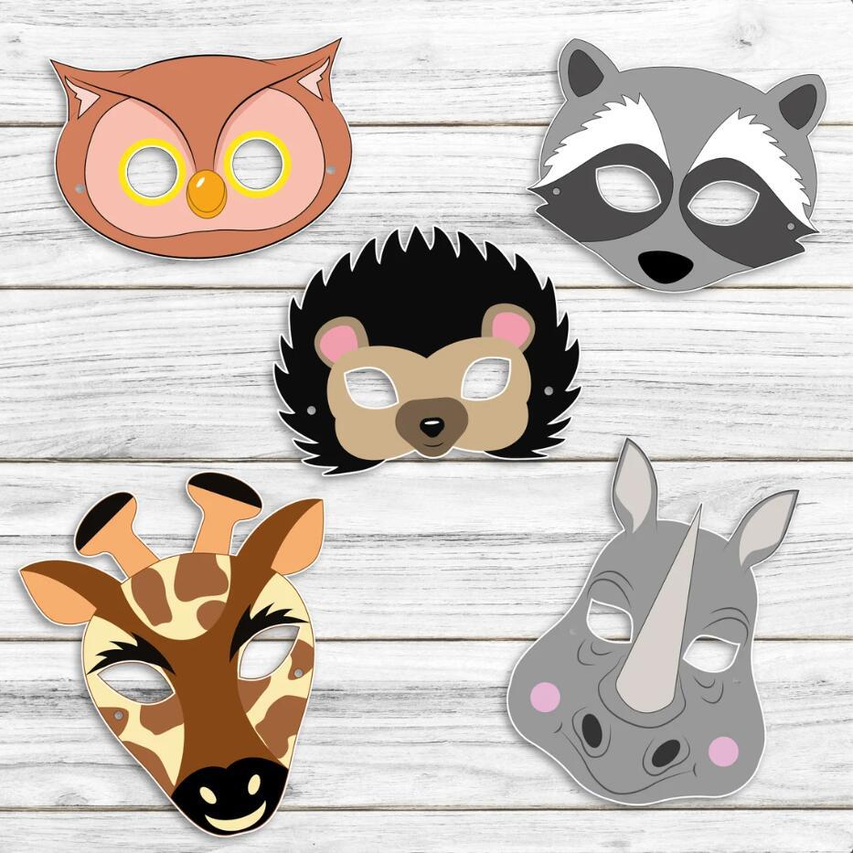 20Pcs Jungle Zoo Animal Paper  - Zoo Party Games 评论和价格