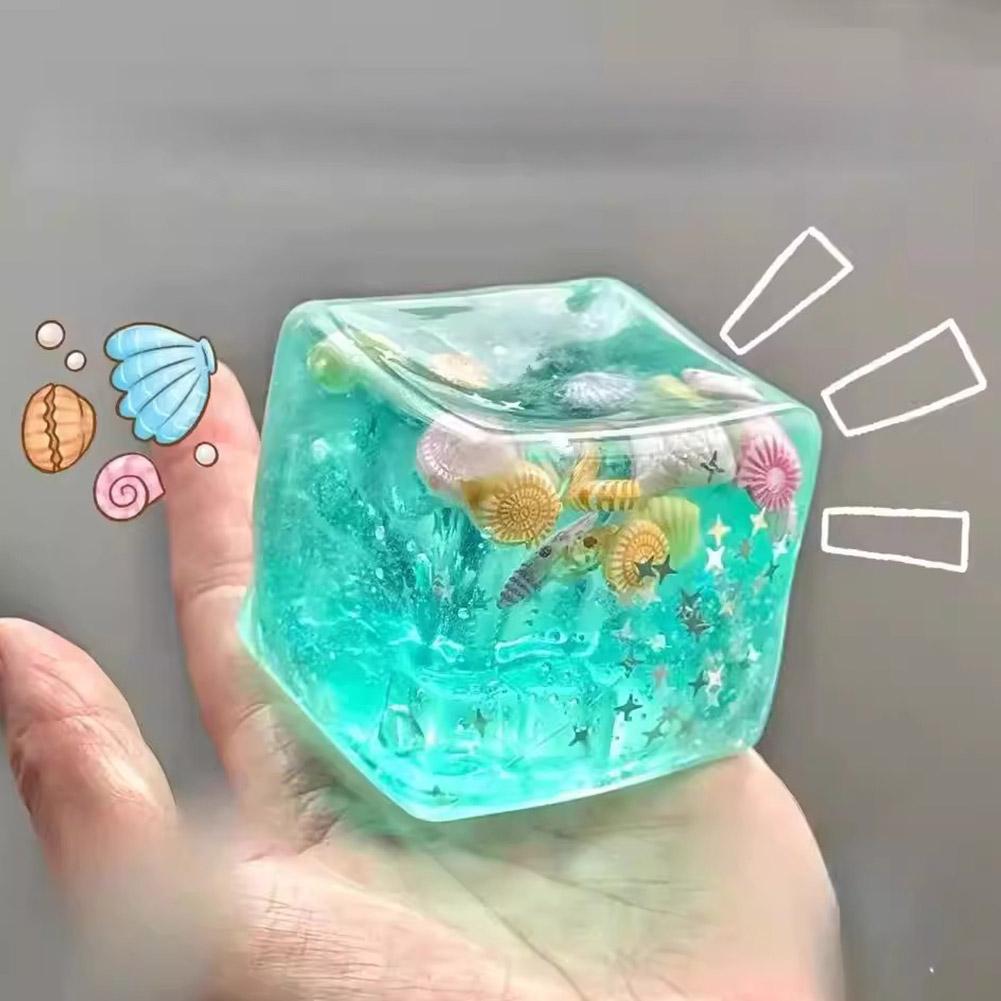 Sensory Fidget Cube Squishy St - Party Games For Adults And Kids 评论和价格