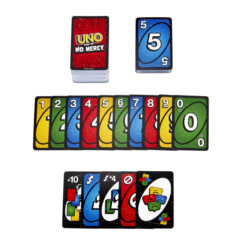 UNO No Mercy Card Game with Sp - Party Games Night 评论和价格