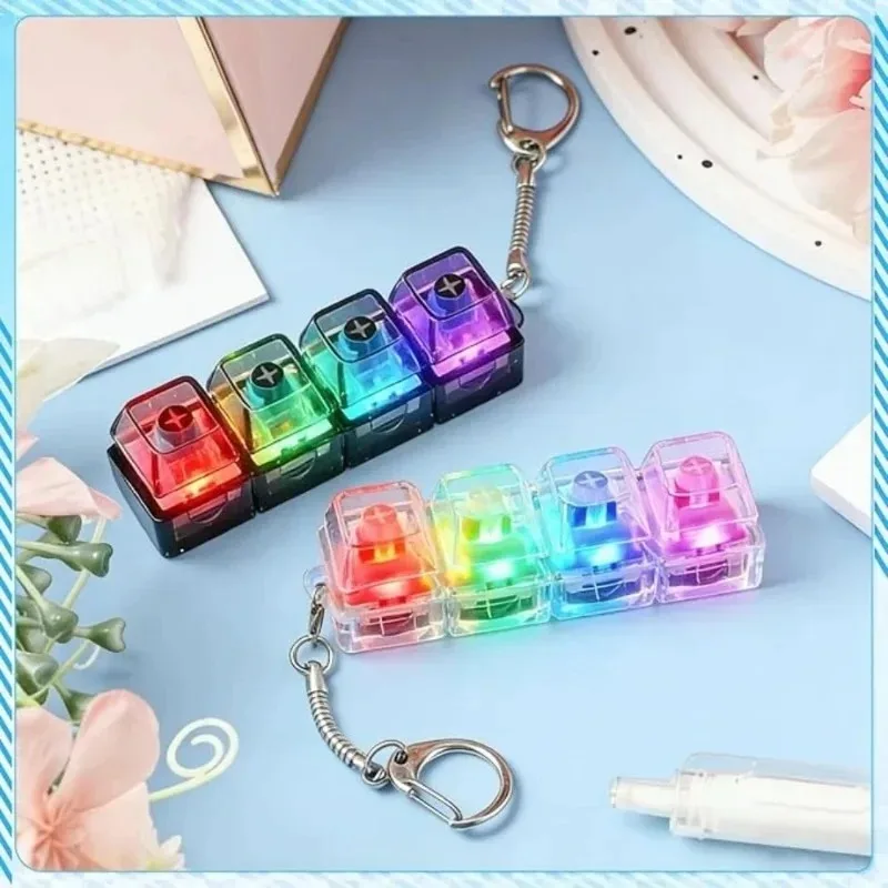 LED Keyboard /'Keychain Fidget - Party Games For Adults And Kids 评论和价格